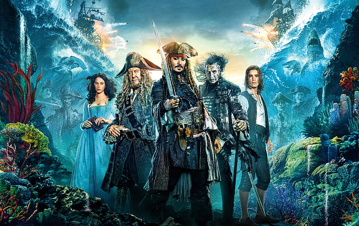 Jack Sparrow, dead men tell no tales, pirates of the caribbean dead men tell no tales, jack sparrow, johnny depp Free HD Wallpaper