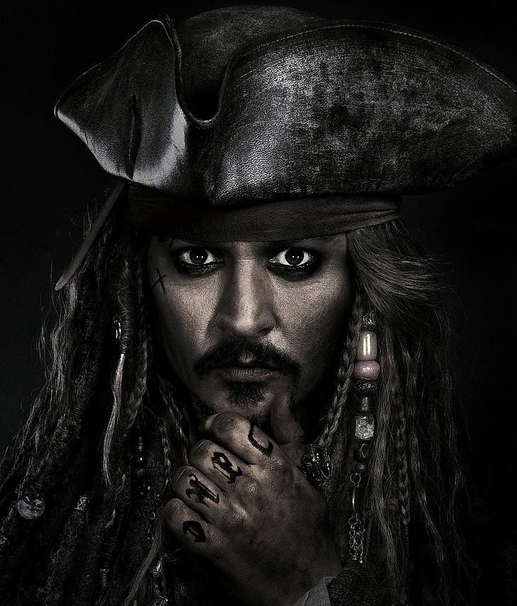 Jack Sparrow Hat, pirates of the caribbean dead men tell no tales, captain jack sparrow, johnny depp Free HD Wallpaper