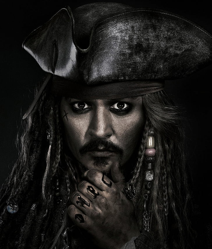 Jack Sparrow Hat, sparrow, johnny depp, pirates of the caribbean dead men tell no tales, jack