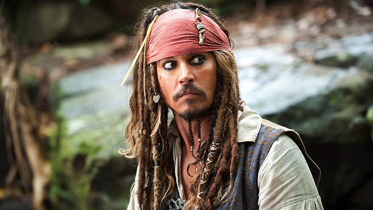 Jack Sparrow Pirate Ship, jack, outdoors, captain, serious Free HD Wallpaper