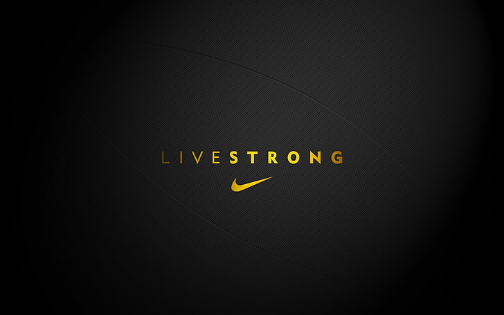 Nike Logo, yellow, internet, typescript, luxury Free HD Wallpaper