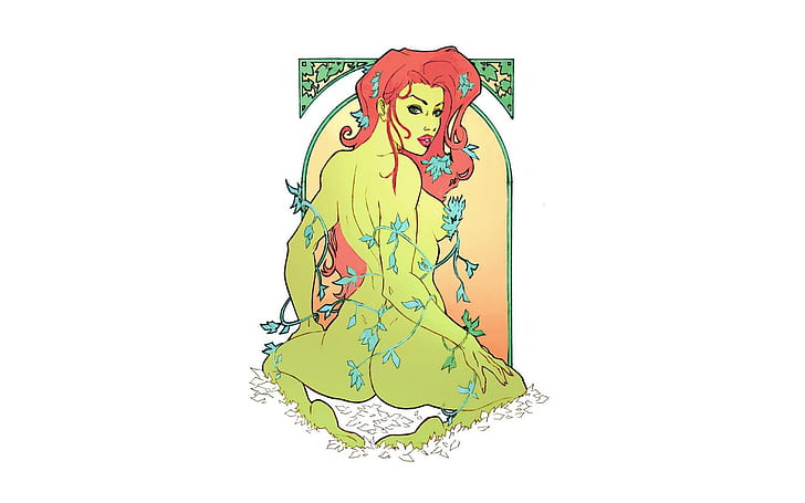 Poison Ivy Love Interest, cartooncomic, poison, batman, ivy