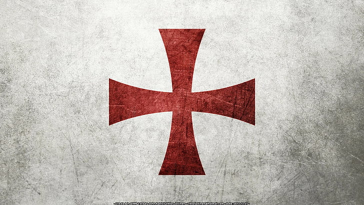 Pray HD, knight, desk, cross, templar Free HD Wallpaper