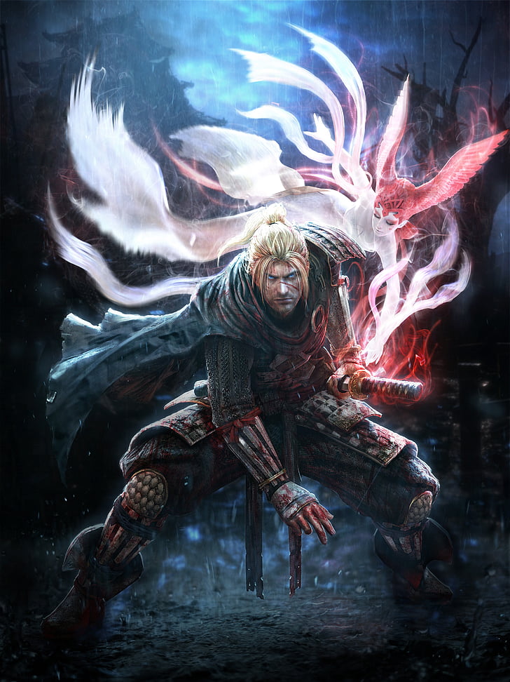 PS4 PlayStation 4, nioh, Samurai,, ps4, samurai Free HD Wallpaper