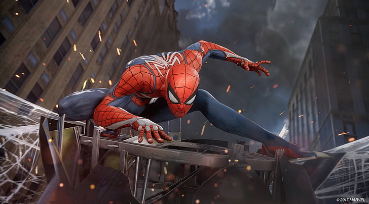 PS4 Spider-Man Game Marvel, games, clothing, marvels, real people Free HD Wallpaper