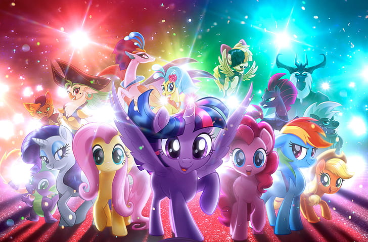 Rainbow Dash, my little pony the movie Free HD Wallpaper