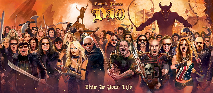 Ronnie James Dio Songs, scorpions, kirk hammett, roy mayorga, judas priest Free HD Wallpaper