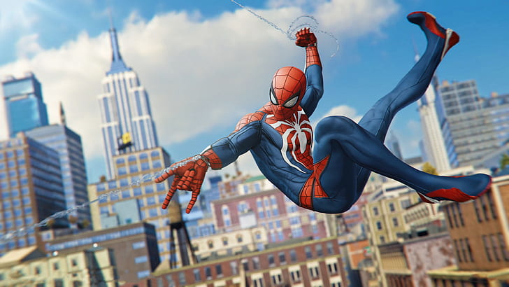 Spider-Man Marvel PS4, ps games, superheroes, spiderman, spiderman ps4 Free HD Wallpaper