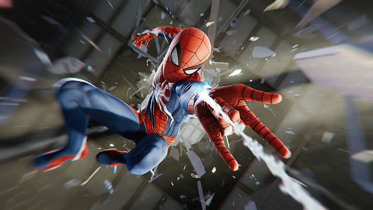 Spider-Man PS4 Poses, 2018 games, 4k, spiderman, hd Free HD Wallpaper