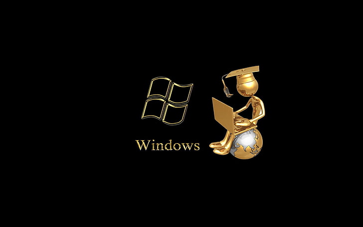 Windows 9 PC, representation, sign, dark, no people Free HD Wallpaper