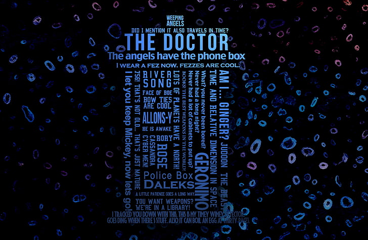 12th Doctor Quotes, quote, concepts, large group of objects, symbol Free HD Wallpaper