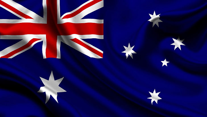 Australia Flag, no people, australia, red, pattern Free HD Wallpaper