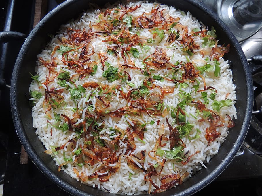 Awadhi Biryani, lunch, ramadan, household equipment, kitchen utensil Free HD Wallpaper