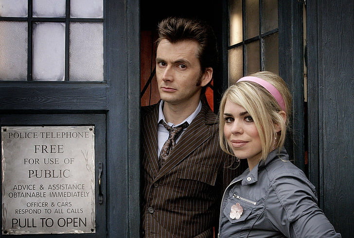 doctor who, rose tyler, billie piper, tenth doctor Free HD Wallpaper