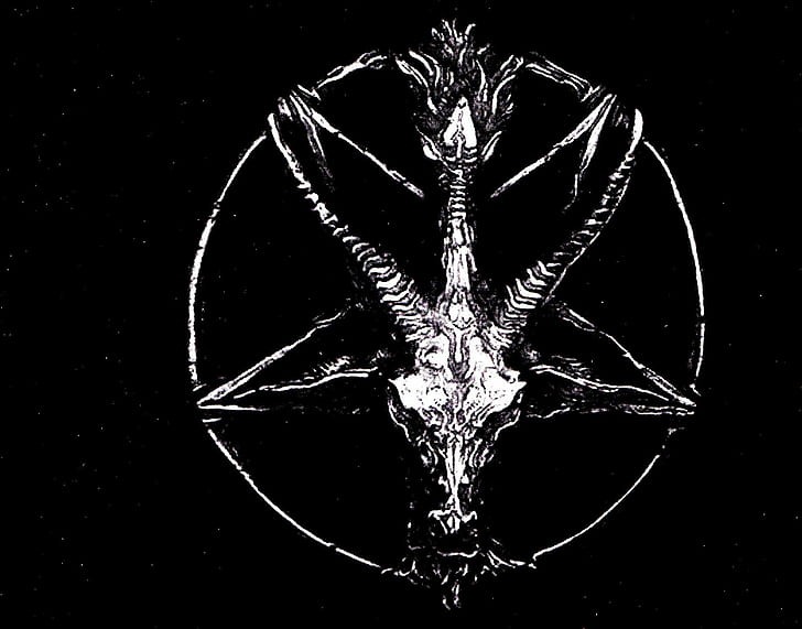 Evil Pentagram, occult, pentagram, blask, tsjuder