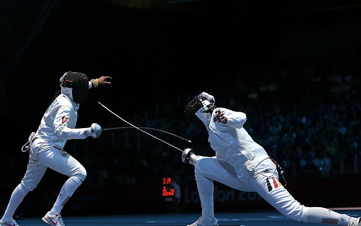 fencing, maria, olympics, martinez Free HD Wallpaper