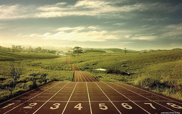 Finish Line Sports, sky, road, tranquility, outdoors Free HD Wallpaper