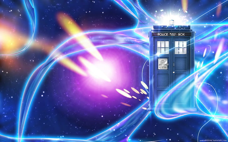 Flying TARDIS Doctor Who, tardis, doctor who, the doctor Free HD Wallpaper