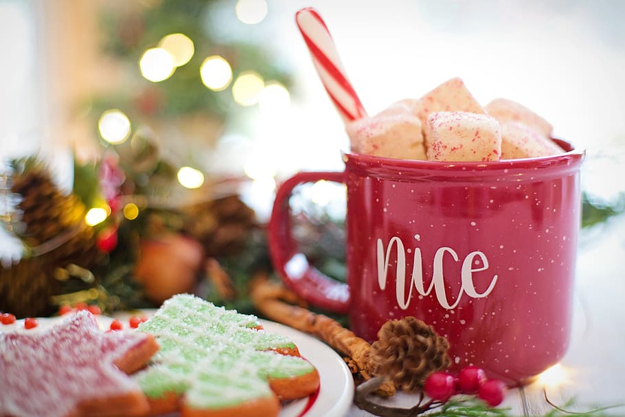 Hot Chocolate Photography, indoors, marshmallows, sweet, celebration Free HD Wallpaper