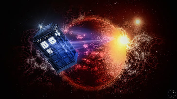 PC Themes Windows 10, tardis, doctor who, TV, the doctor Free HD Wallpaper