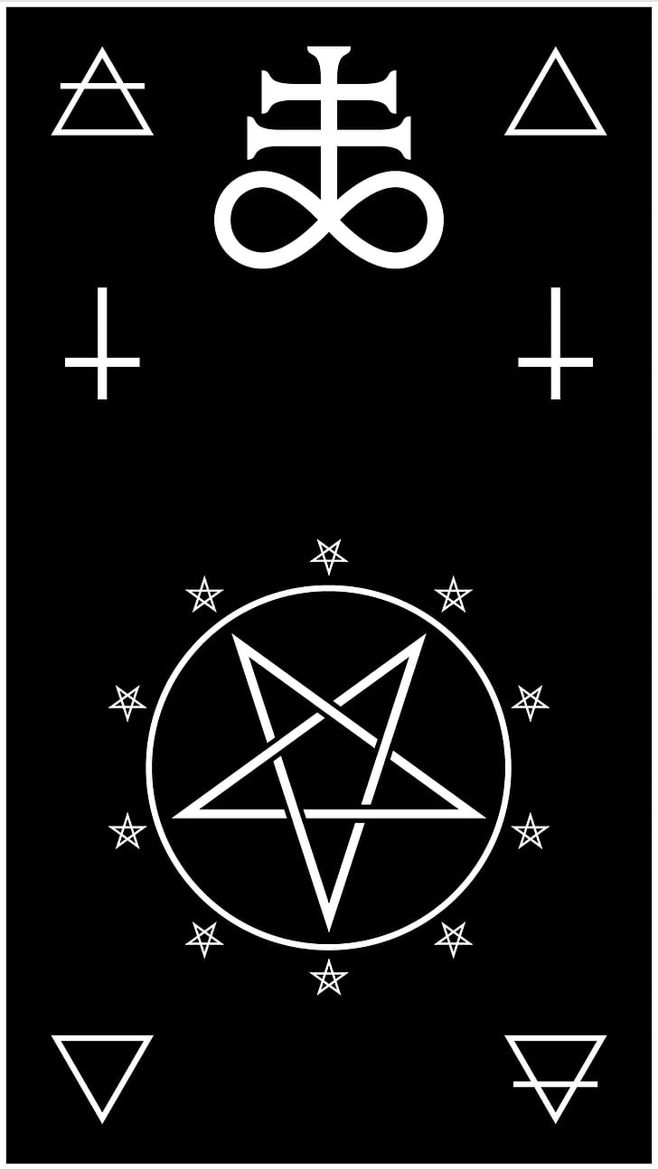 Pentagram Colors, brimstone, four elements, inverted pentagram, sulphur Free HD Wallpaper