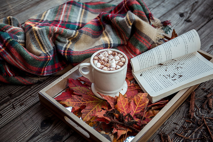 Reading Books Coffee, cup, brown, indoors, rustic Free HD Wallpaper