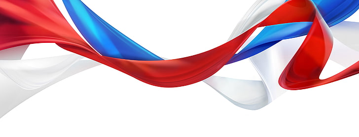 Russia Flag Symbol, softness, striped, indoors, cut out Free HD Wallpaper