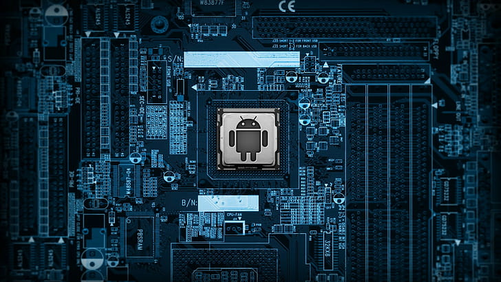 Smartphone Motherboard, geek, android marshmallow, motherboards Free HD Wallpaper