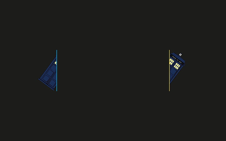 TARDIS, no people, dark, hanging, low angle view Free HD Wallpaper