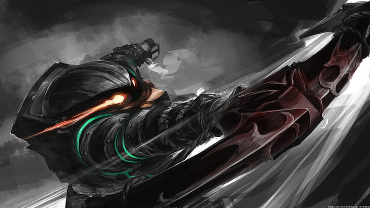 video game, smoke  physical structure, nautilus league of legends, art and craft Free HD Wallpaper