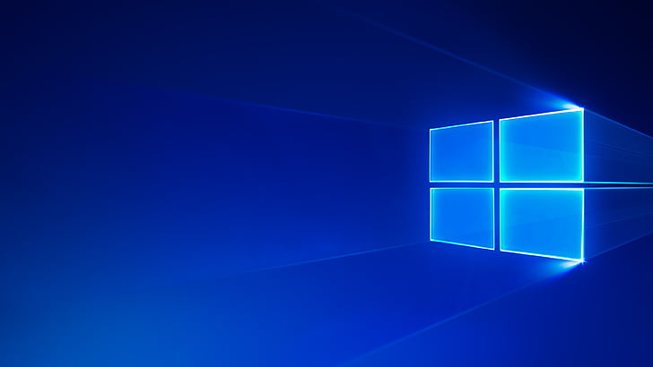 Windows 10 Operating System, stock, blue, windows 10 s, windows Free HD Wallpaper