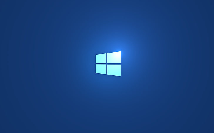 Windows Logo Blue, electric light, directly below, low angle view, electric lamp Free HD Wallpaper