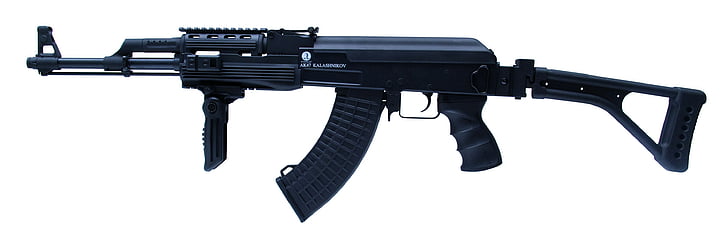 AK 47 Rail System, ak 47, weapon, gun, kalashnikov