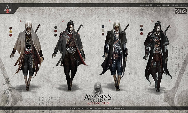 All Assassin's Creed, sun, military uniform, war, characters