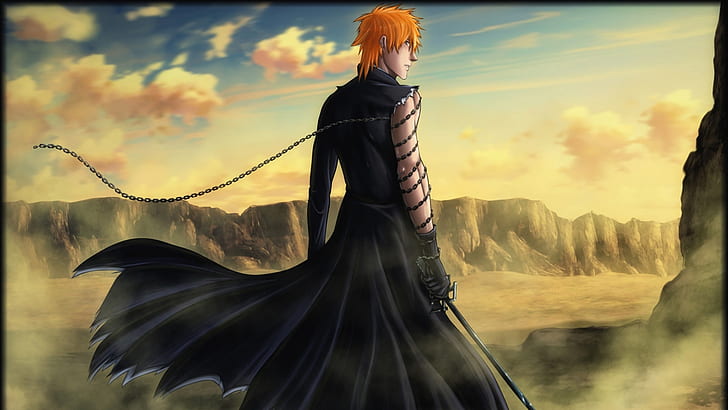 Bleach Zanpakuto Arc, art, anime, chains, Anime Free HD Wallpaper