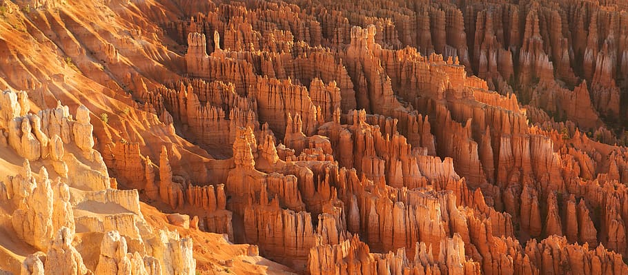 Bryce Canyon City, no people, hoodoo, nonurban scene, rock hoodoo Free HD Wallpaper