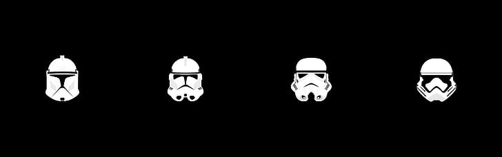 Clone Trooper No Helmet, helmet, stormtrooper, dual monitors, star wars Free HD Wallpaper