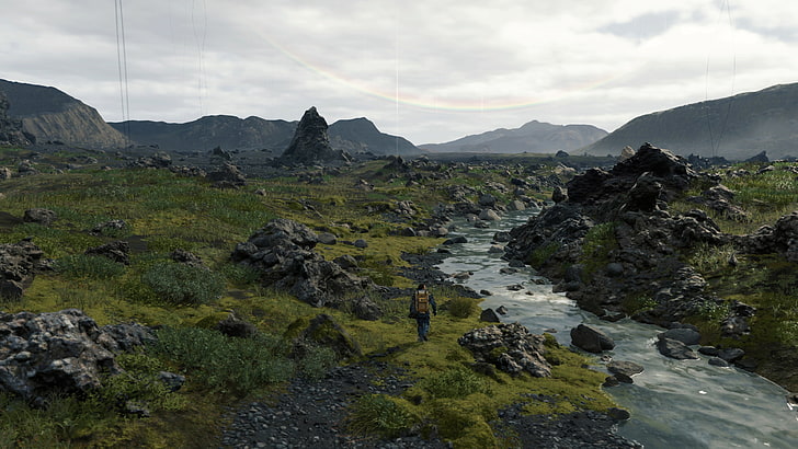 Death Stranding Cliff, screenshot, death stranding, e3 2018 Free HD Wallpaper