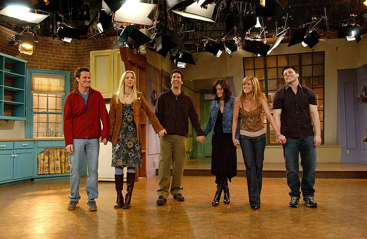 Friends Cast, leisure activity, standing, friends, adults only Free HD Wallpaper