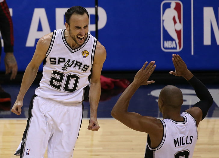 NBA Player Manu Ginobili, antonio, san, basketball, nba Free HD Wallpaper