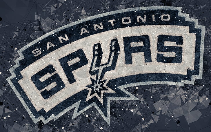 san antonio spurs, nba, basketball, logo Free HD Wallpaper