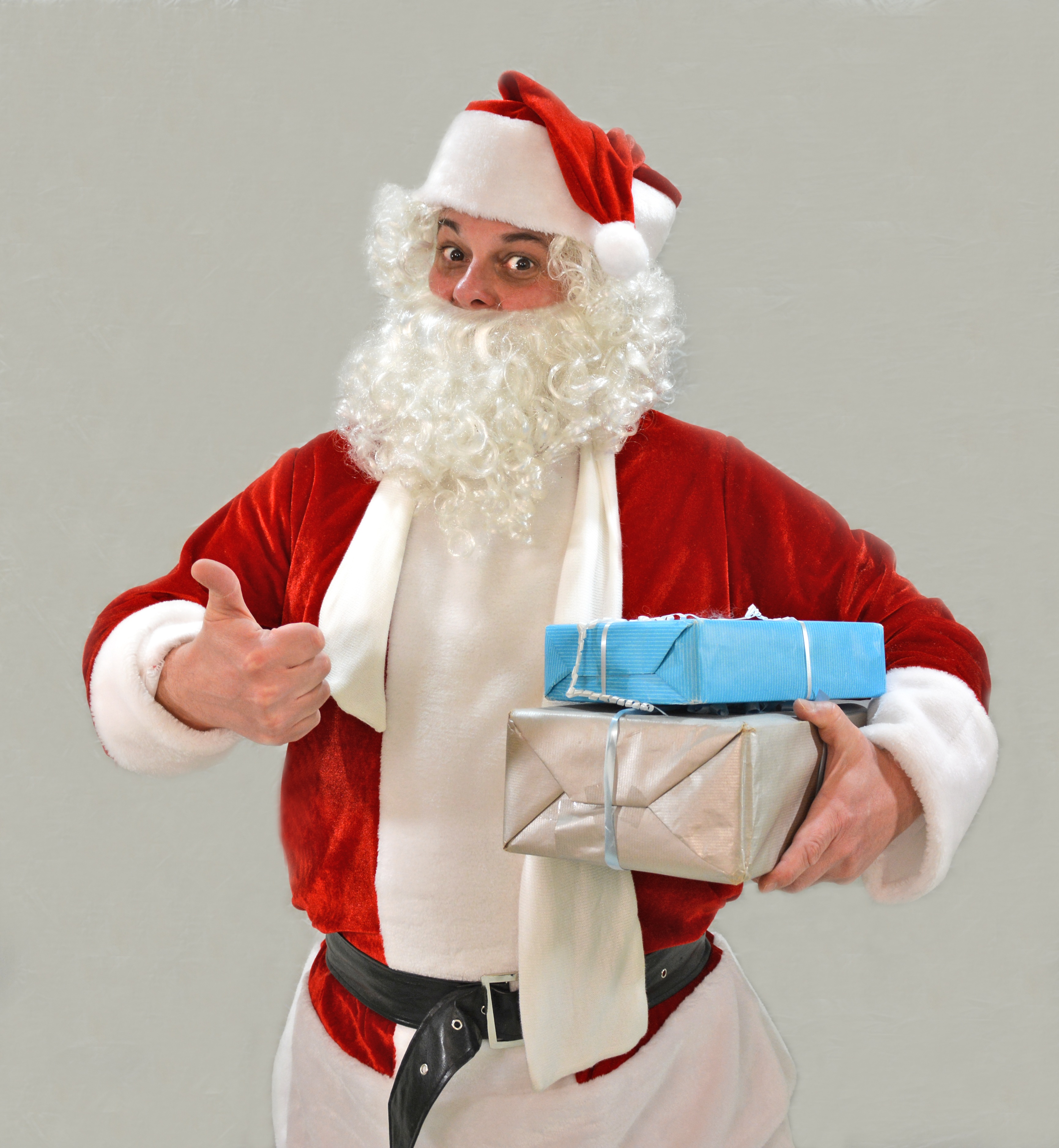 senior adult, merry christmas, christmas eve, santa claus