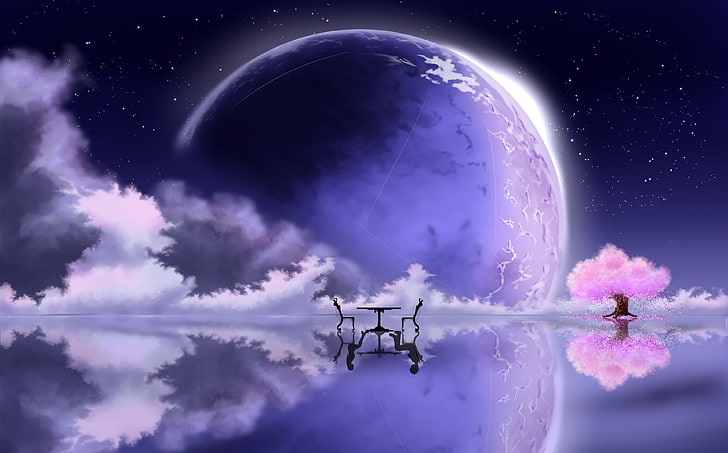 Very Cool, space, digital composite, cloud  sky, star  space Free HD Wallpaper