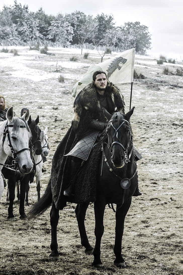 Wildfire Game of Thrones, battle of the bastards, riding, full length, domestic animals Free HD Wallpaper