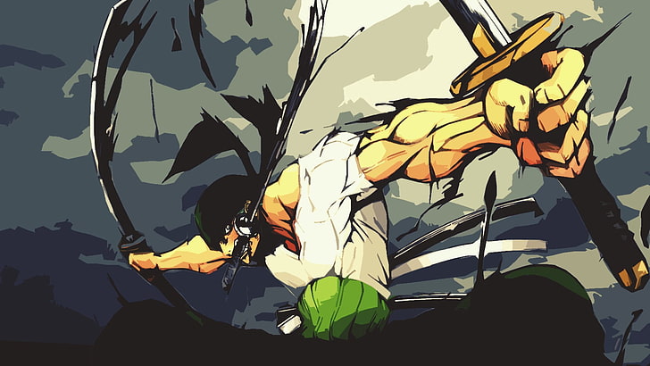 1360 X 768 Anime, anime, one piece, zoro roronoa Free HD Wallpaper