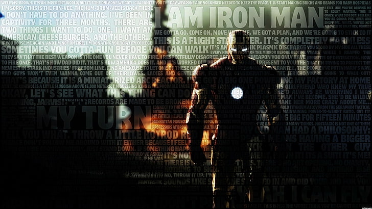 Actor Who Plays Iron Man, adult, three quarter length, multiple exposure, iron Free HD Wallpaper