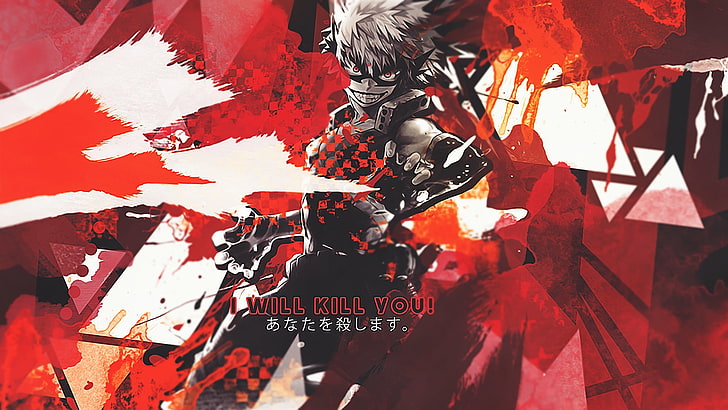 Anime My Hero Academia Bakugou, katsuki bakugou, my hero academia, anime Free HD Wallpaper