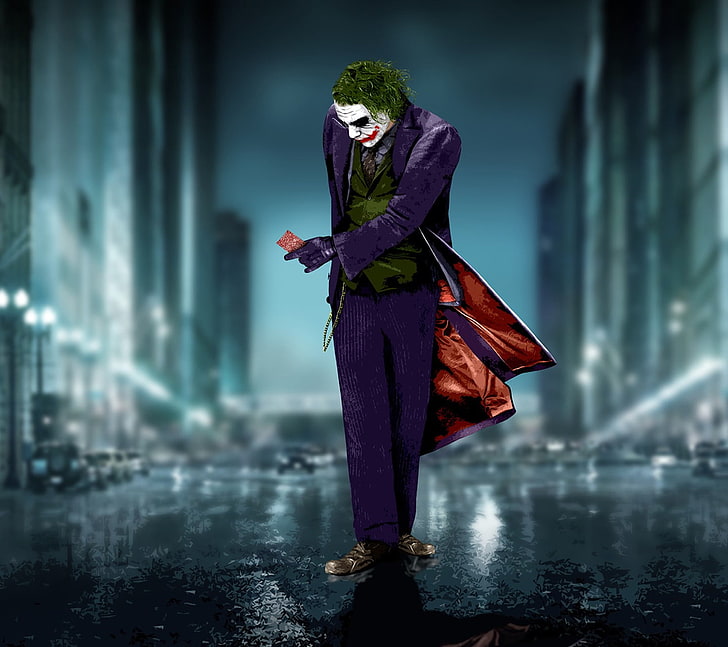 Awesome Joker, lifestyles, young adult, real people, costume Free HD Wallpaper