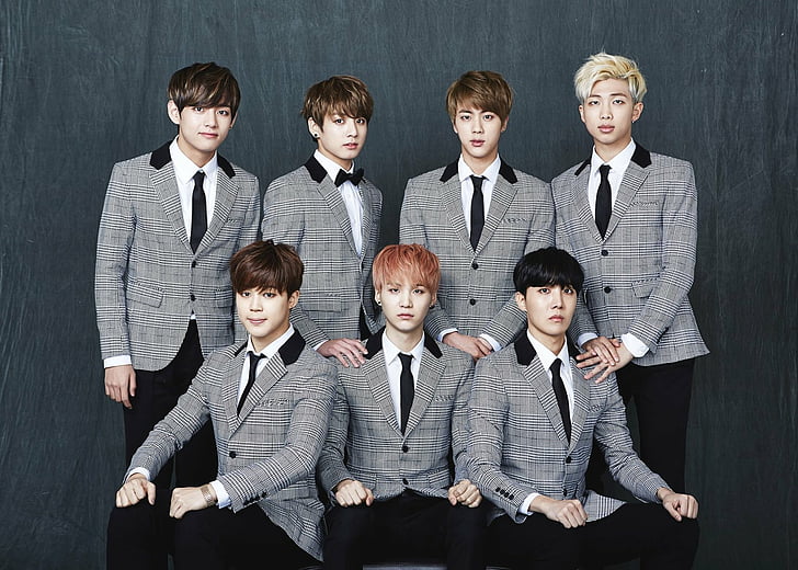 BTS Members Names, bts, music Free HD Wallpaper