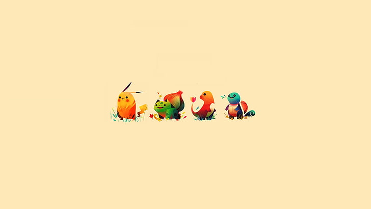 Charmander Art, anime, sepia, backgrounds, wa Free HD Wallpaper